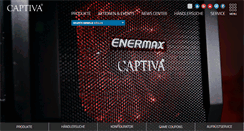 Desktop Screenshot of captiva-power.de