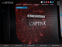 Tablet Screenshot of captiva-power.de